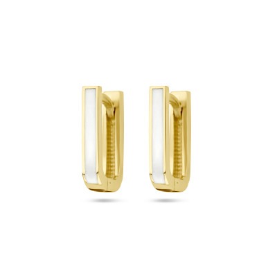 14-karaat-gouden-ovale-klapoorringen-met-witte-emaille-2-mm-hoogte-12-mm