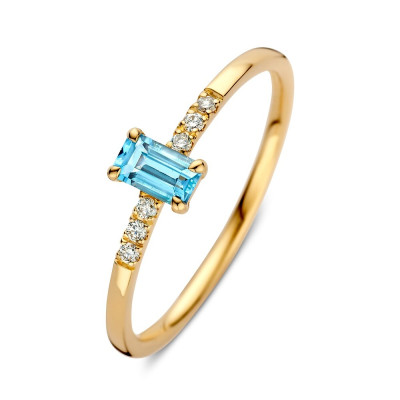 14-karaat-gouden-ring-met-blauwe-rechthoekige-topaas-en-diamanten-0-05-crt-5-5-mm-breed