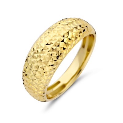 14-karaat-gouden-ring-met-een-gediamanteerd-oppervlak-8-mm