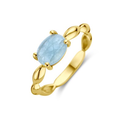 14-karaat-gouden-ring-met-ovale-blauwe-aquamarijn