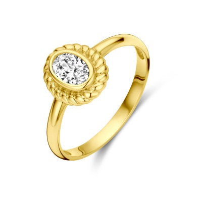 14-karaat-gouden-ring-met-ovale-zirkonia-en-bewerking