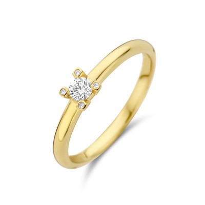 14-karaat-gouden-ring-met-vijf-prachtige-diamanten-0-11-crt