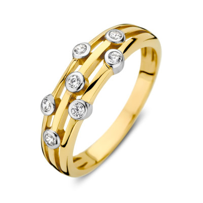14-karaat-gouden-ring-met-zirkonias-in-ronde-witgouden-zetting