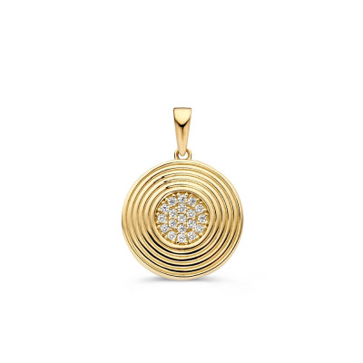 14-karaat-gouden-rondjes-hanger-met-zirkonia-diameter-15-mm