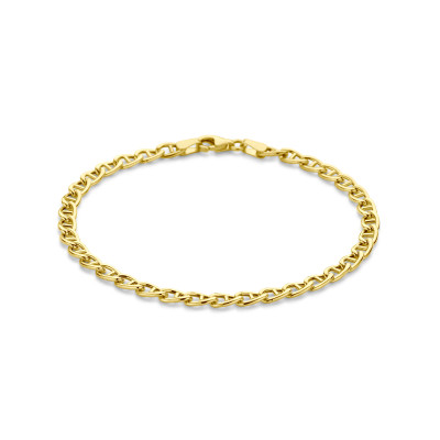 14-karaat-gouden-schakelarmband-met-ankerschakel-4-mm-lengte-19-cm