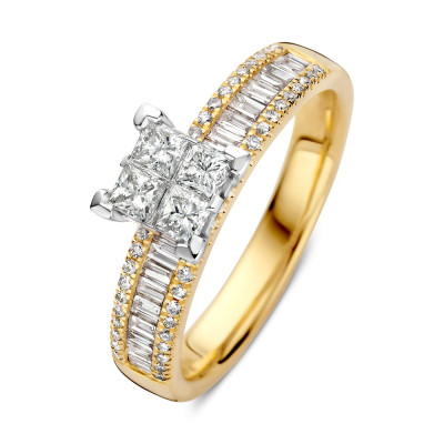 14-karaat-vierkante-bicolor-gouden-ring-met-princess-en-baguette-diamanten-0-95-crt-7-mm-breed
