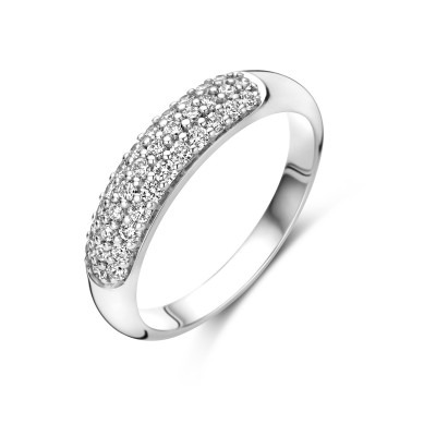 14-karaat-witgouden-ring-met-drie-rijen-diamant
