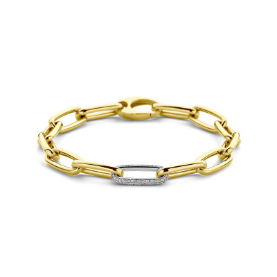18-karaat-bicolor-schakelarmband-met-paperclip-schakels-7-4-mm-breed-lengte-19-5-cm