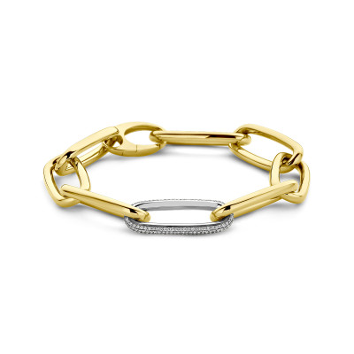 18-karaat-bicolor-schakelarmband-met-witgouden-diamant-schakel-0-76-crt-12-mm-breed-lengte-21-cm