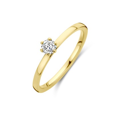 18-karaat-gouden-solitaire-ring-met-ronde-diamant-0-20-crt