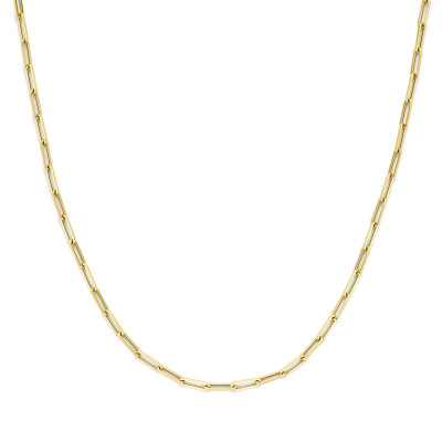 9-karaat-goudkleurige-schakelketting-voor-dames-met-paperclip-schakels-3-mm-breed-lengte-45-cm