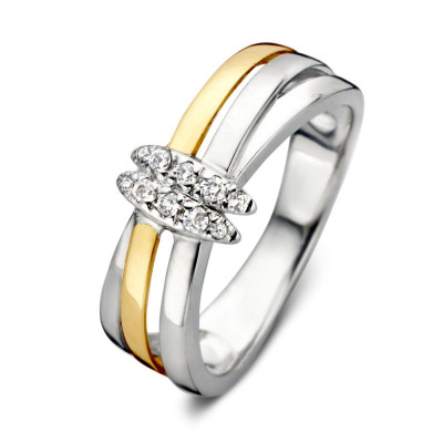 bicolor-damesring-met-gerhodineerd-zilver-en-zirkonia