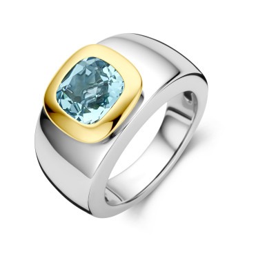 bicolor-gouden-en-zilveren-ring-met-blauw-topaas-12-mm-breed