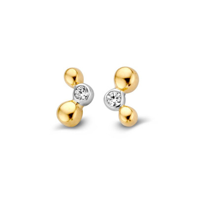 bicolor-oorstekers-met-bolletjes-en-zirkonia-hoogte-8-mm
