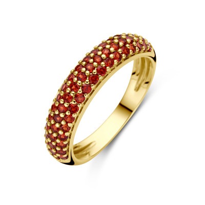 brede-14-karaat-gouden-ring-met-rode-granaat