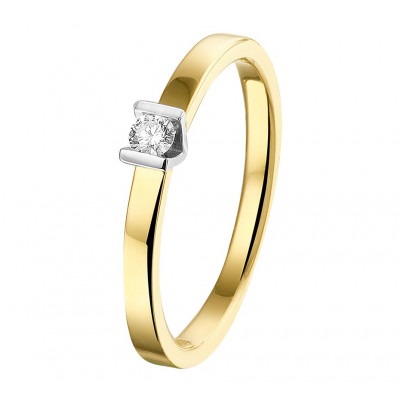 diamanten-ring-0-075-crt-bicolor