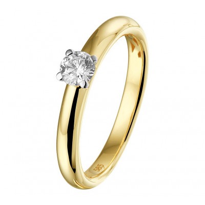 diamanten-ring-0-25-crt-bicolor