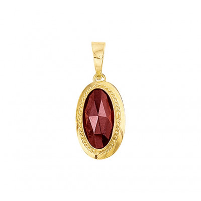 edelsteen-hanger-met-granaat-goud
