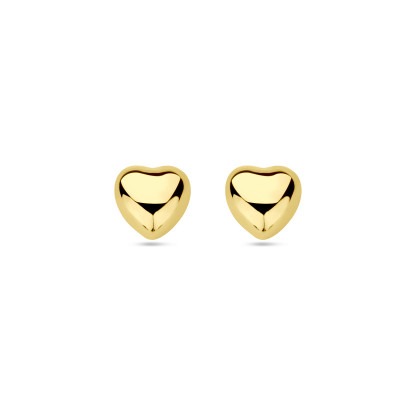 gladde-14-karaat-gouden-hartjes-oorbellen/variant/diameter-4-5-mm