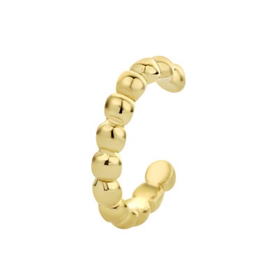 gold-plated-earcuff-met-bolletjes-diameter-11-mm