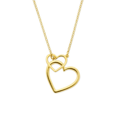 gold-plated-ketting-met-dubbele-hartjes-hanger-27-mm-breed-lengte-45-cm