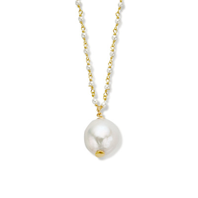 gold-plated-ketting-met-zoetwaterparel-hanger-en-imitatie-parels-2-2-mm-breed-lengte-45-50-cm