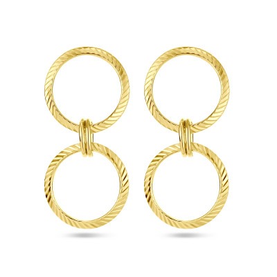 gold-plated-oorhangers-met-twee-cirkels-hoogte-39-mm