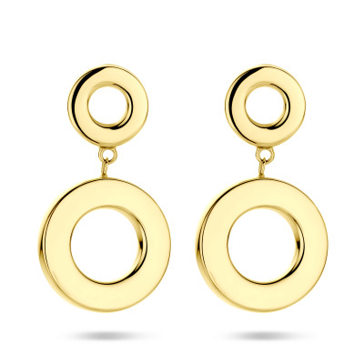 goud-glanzende-14-karaat-oorhangers-zonder-steen-diameter-18-mm