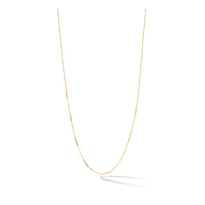 Gouden collier met staafjes