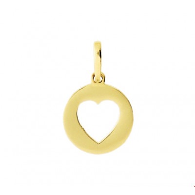 gouden-hanger-hart-diameter-9-5-mm