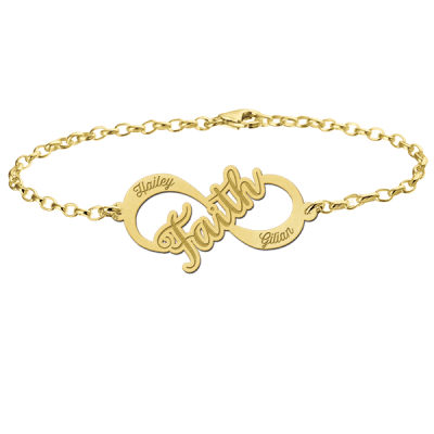 gouden-infinity-armband-faith-names4ever