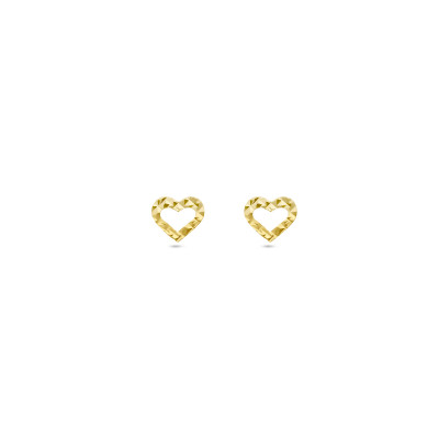 gouden-oorknopjes-bewerkte-hartjes-7-mm-x-6-mm