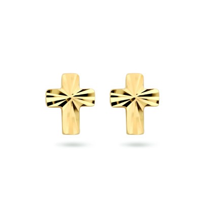 gouden-oorknopjes-kruisjes-gediamanteerd