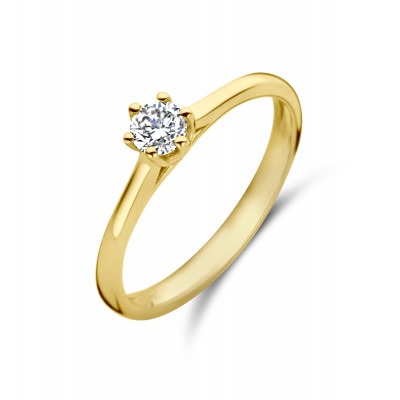 gouden-ring-solitair-ring-met-diamant-0-20-crt