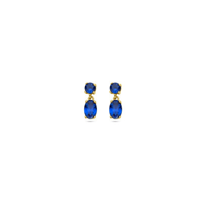 kleine-gouden-oorhangers-met-blauwe-zirkonia-hoogte-11-mm