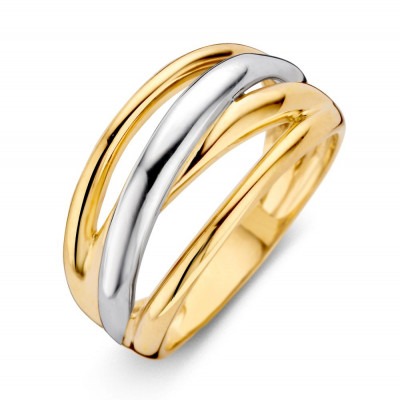 Mooie ring van prachtig 14 karaat goud
