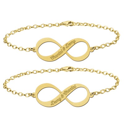 names4ever-gouden-infinity-armbanden-set-met-gravure
