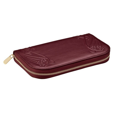 wolf1834-liberty-381427-bordeaux-rood-bloemen-sieradenetui-met-goudkleurige-rits