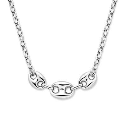 zilveren-collier-met-hanger-van-3-koffieboon-schakels-4-3-mm-lengte-41-45-cm
