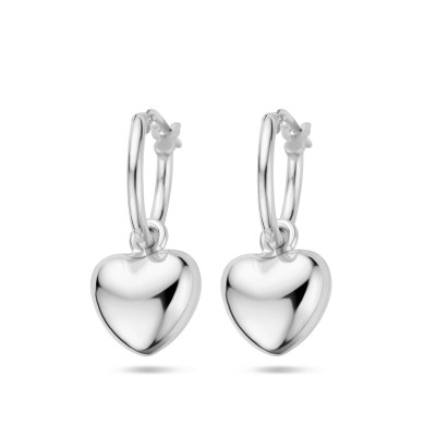 zilveren-oorringen-met-hartvormige-hangers-en-glanzende-afwerking-hoogte-25-mm