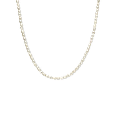 zilveren-parel-ketting-met-witte-glanzende-zoetwaterparels-3-8-mm-breed-lengte-40-45-cm
