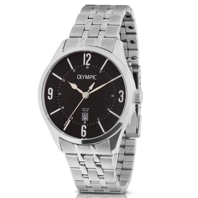 olympic-jurgen-ol72hss396-herenhorloge-staal-met-zwarte-wijzerplaat-rond-diameter-42-mm