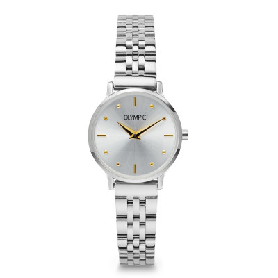 olympic-lina-ol82dss021b-bicolor-dameshorloge-van-staal-met-ronde-kast-o-26-mm