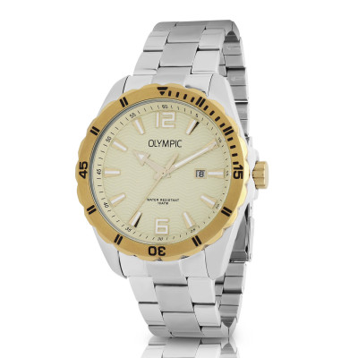 olympic-pieter-ol72hss401b-herenhorloge-witte-wijzerplaat-met-stalen-band-rond-o-43-mm