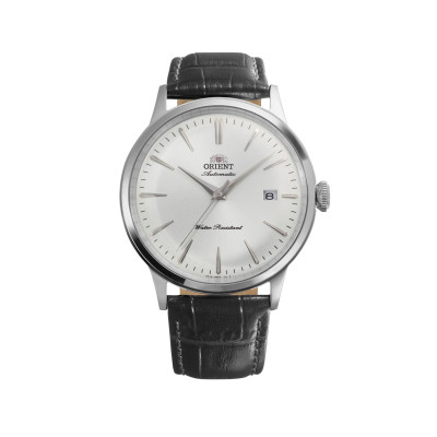 orient-bambino-ra-ac0031s30b-automatisch-horloge-leren-met-witte-wijzerplaat-en-zwarte-leren-band-41-mm