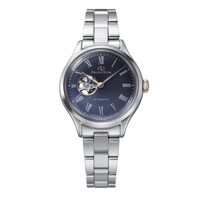 orient-star-re-nd0022l-zilverkleurig-dameshorloge-met-stalen-schakelband-en-blauwe-wijzerplaat-31-mm