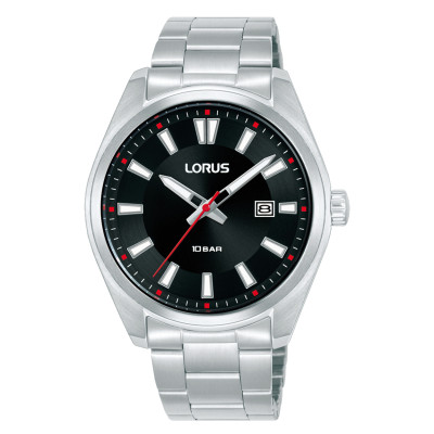lorus-rh917sx9-herenhorloge-zilverkleurig-staal-met-zwarte-wijzerplaat-o-40-mm