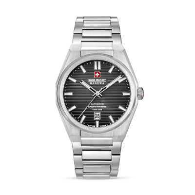 swiss-military-hanowa-avalanche-smwgl0006903-automatisch-horloge-met-stalen-band-en-grijze-kast-41-mm