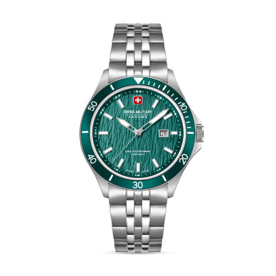 swiss-military-hanowa-flagship-elements-earth-smwgh0006704-stalen-horloge-met-groene-wijzerplaat-42-mm