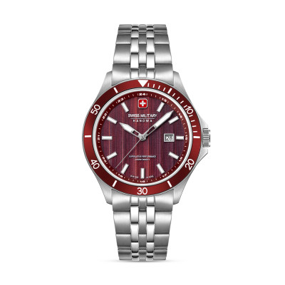 swiss-military-hanowa-flagship-elements-fire-smwgh0006703-quartz-horloge-met-rode-wijzerplaat